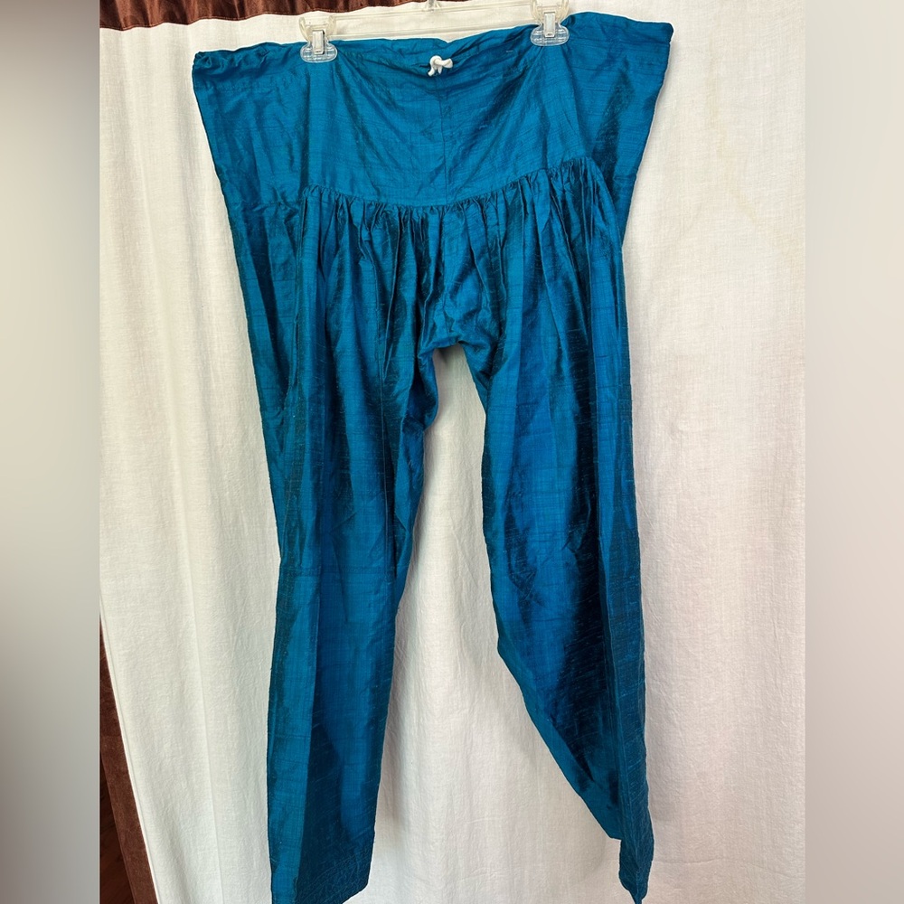 Teal Harem Pants